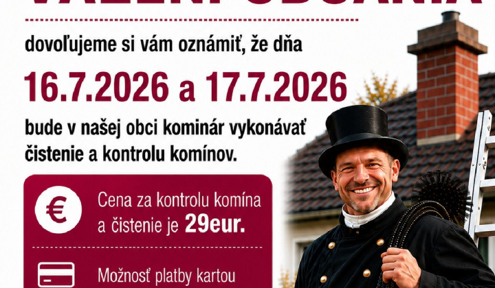 Fotka - Čistenie a kontrola komínov 